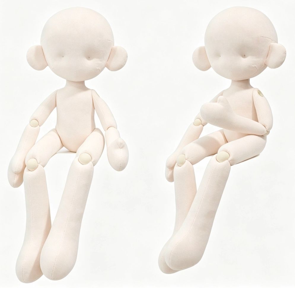 60cm Finished Doll Base | 2-4 Weeks Delivery