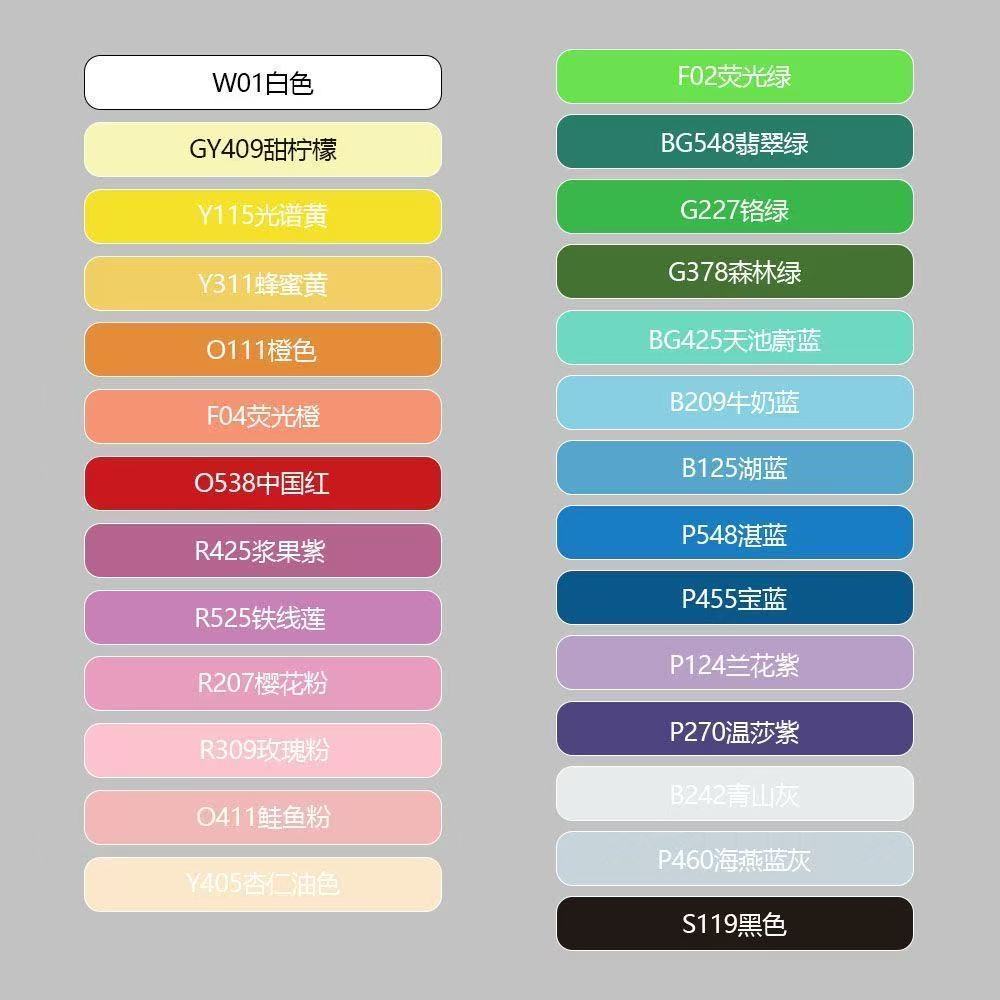 Choose/Add Acrylic Markers
